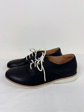 Rollie Derby Black Oxford Shoes